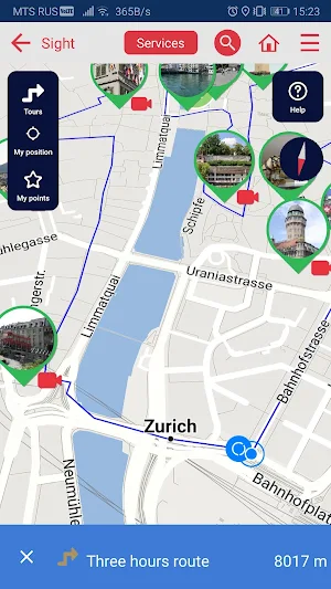 Flims and Laax city guide Screenshot 2
