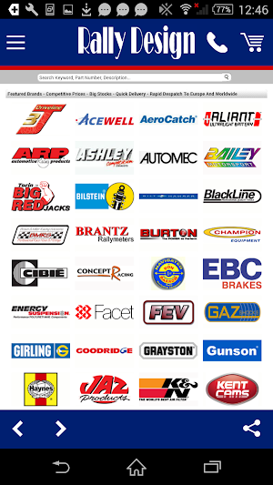 Rally Design Screenshot 1