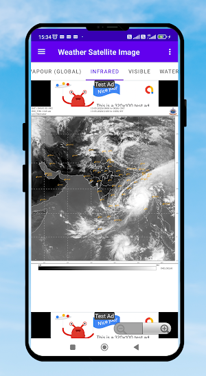 Satellite Weather Wind India Screenshot 1