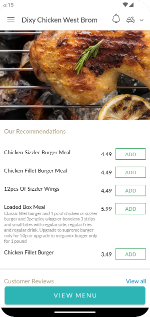 Dixy Chicken West Brom Screenshot 1