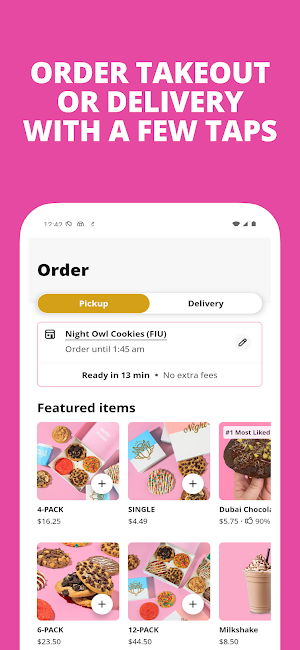 Night Owl Cookies Bakery Screenshot 0