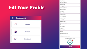 Business Card Maker Screenshot 1