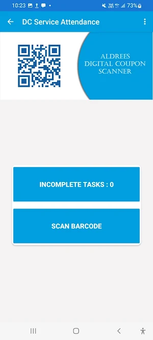 Aldrees Attendant App Screenshot 1