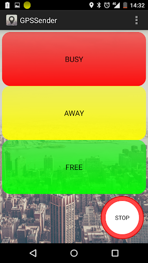 GPSSender Screenshot 3