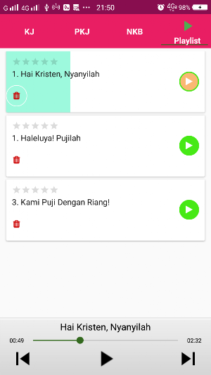 Alkitab and Kidung (KJ, PKJ, NKB) Screenshot 1