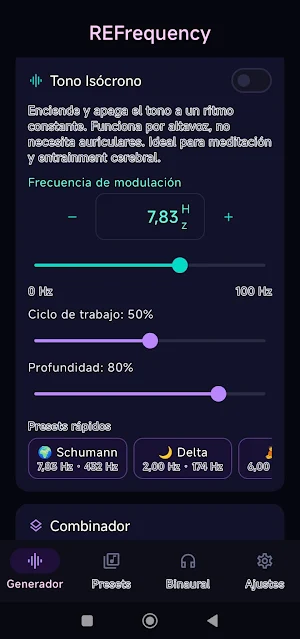 RE Frequency – Sleep & Focus Screenshot 2