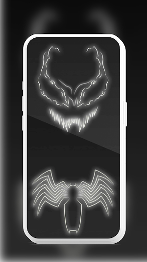 Black venom wallpaper Screenshot 1