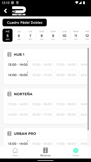The Urban Padel Hub Screenshot 3