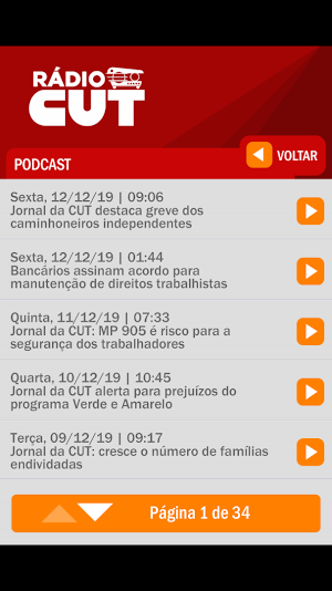 Rádio CUT Screenshot 1