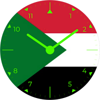 Sudan Analog Watch Face