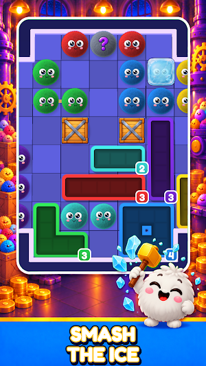 Pom Escape: Color Puzzle Screenshot 1