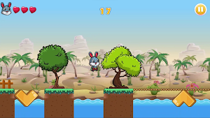Super Bunny: Bunny Jump game Screenshot 0