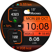 DIGI MONODARK WS61 Watch face