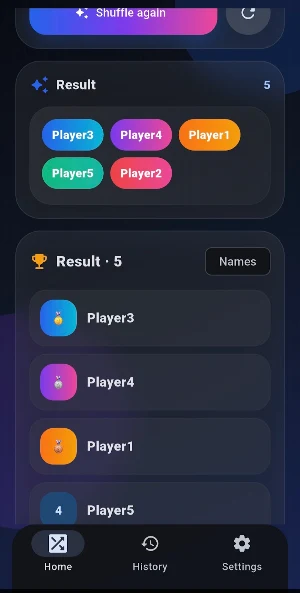 Random Order Picker Screenshot 3