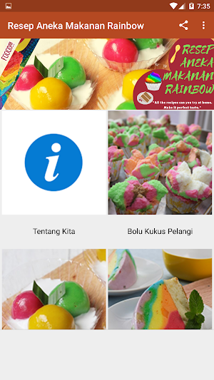 Resep Aneka Makanan Rainbow Screenshot 2