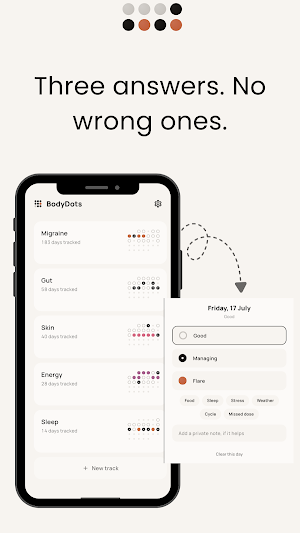 BodyDots: Your Health, in Dots Screenshot 1