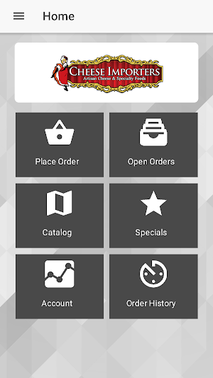 Cheese Importers Online Whlse Screenshot 0