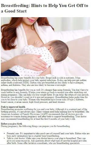 How to Breastfeed Screenshot 0