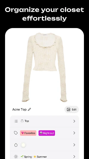 Fits – Outfit Planner & Closet Screenshot 3