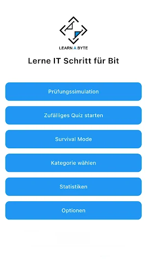 LearnAQuiz -IT Schritt für Bit Screenshot 0