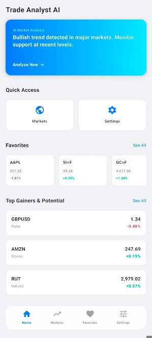 Trade Analyst AI Screenshot 0