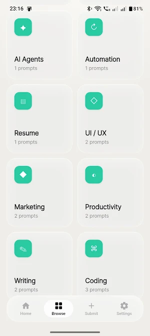 Prompt Lib: AI Prompt Library Screenshot 3