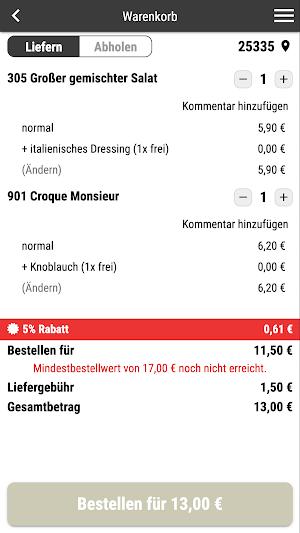 City Pizza Elmshorn Screenshot 1