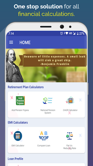 Finance Calculator-EMI NPS SIP Screenshot 0