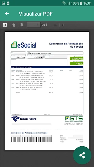 eSocial Doméstico Screenshot 2