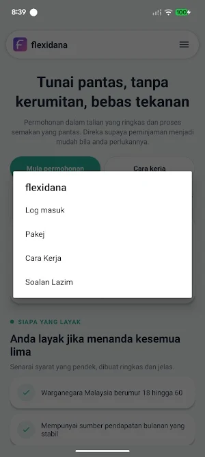 FlexiDana Screenshot 2