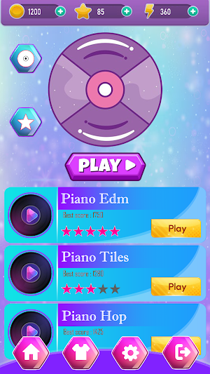 Lisa - New's Woman Piano Tiles Screenshot 0