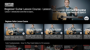 Guitar Lessons - All Levels Screenshot 1