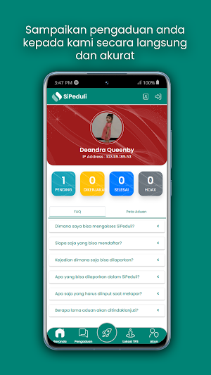 SiPeduli - DLH Palembang Screenshot 1