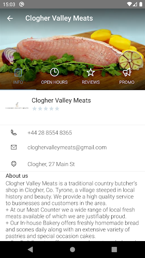 Clogher Valley Meats Screenshot 1