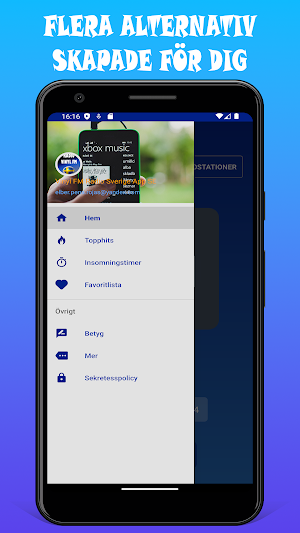 Vinyl FM Radio Sverige App SE Screenshot 0