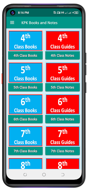 KPK Books and Notes Screenshot 0