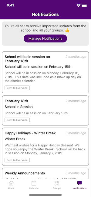 Withers Elementary School PTA Screenshot 2