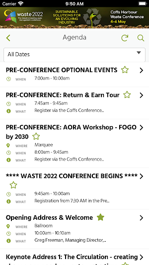 Coffs Waste Conference 2022 Screenshot 2