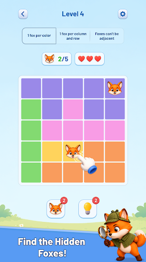 Foxdoku: Logic Puzzle Game Screenshot 0