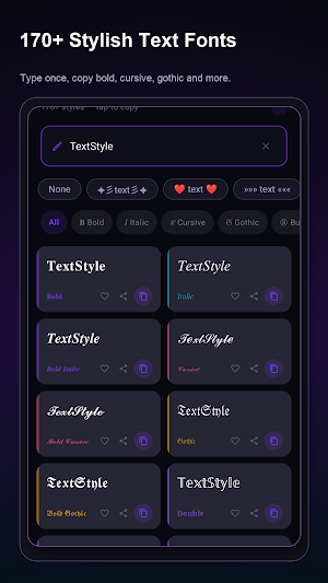 Style text-Nickname Generator Screenshot 3