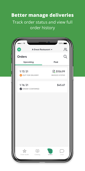 Evergreen Food Service Screenshot 2