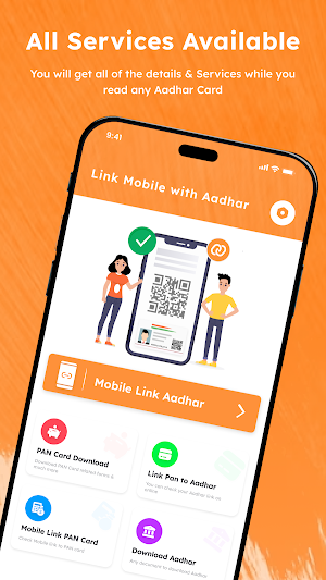 Link Mobile With Aadhar Guide Screenshot 0