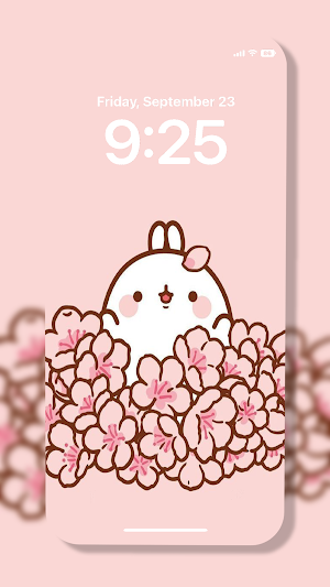 Pink Wallpaper Screenshot 2