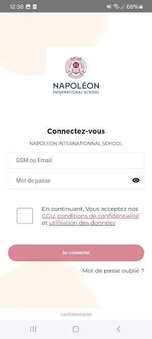 Napoleon International School Screenshot 1