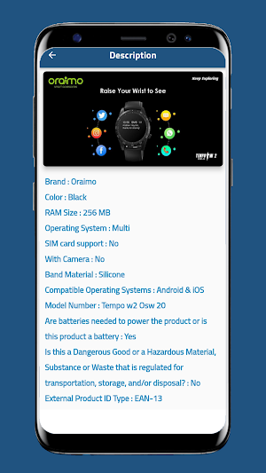 Oraimo Tempo W 2 Guide Screenshot 2