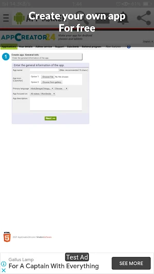 App Maker : The Android App Builder Screenshot 2