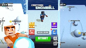 Craftman Snowball Screenshot 1