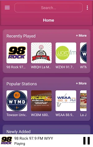 A2Z Maryland FM Radio screenshot 1