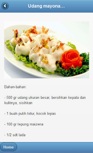 Seafood recipes Screenshot 1
