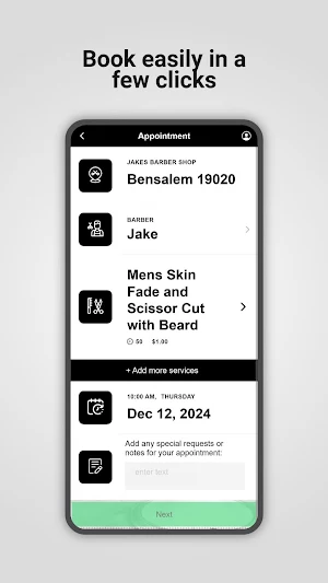 Jakes Barber Shop Screenshot 2